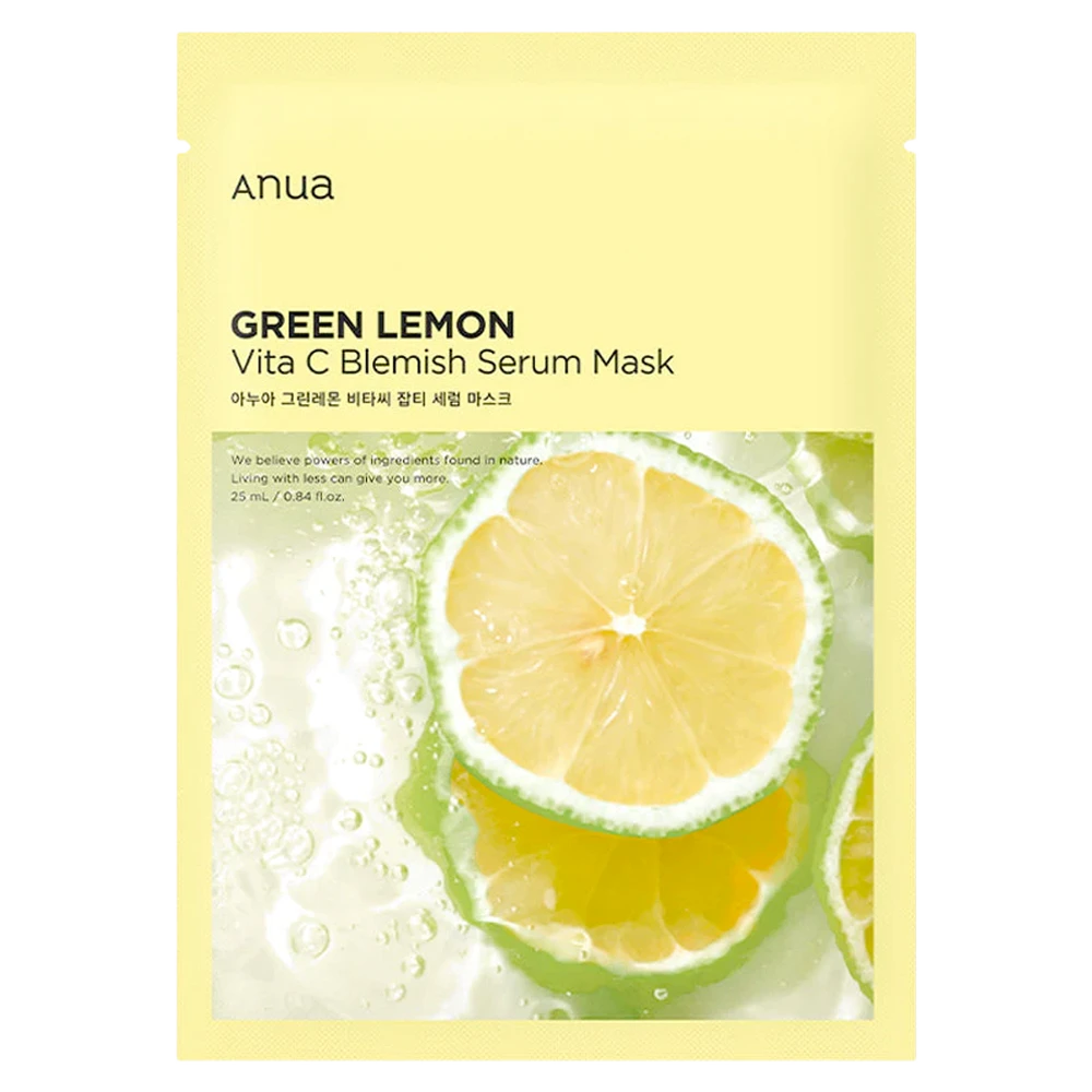 Anua - Green Lemon Vita C Blemish Serum Mask