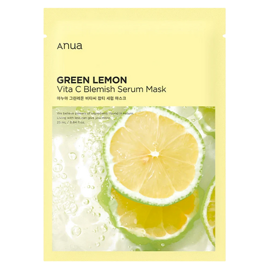 Anua - Green Lemon Vita C Blemish Serum Mask