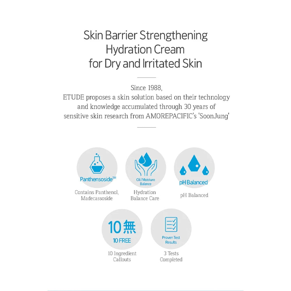 ETUDE - Soon Jung 2x Barrier Intensive Cream