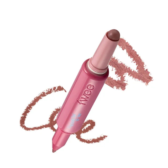 fwee - Long-Lasting Dual Coloring Stick Lip Liner - 6 Farver