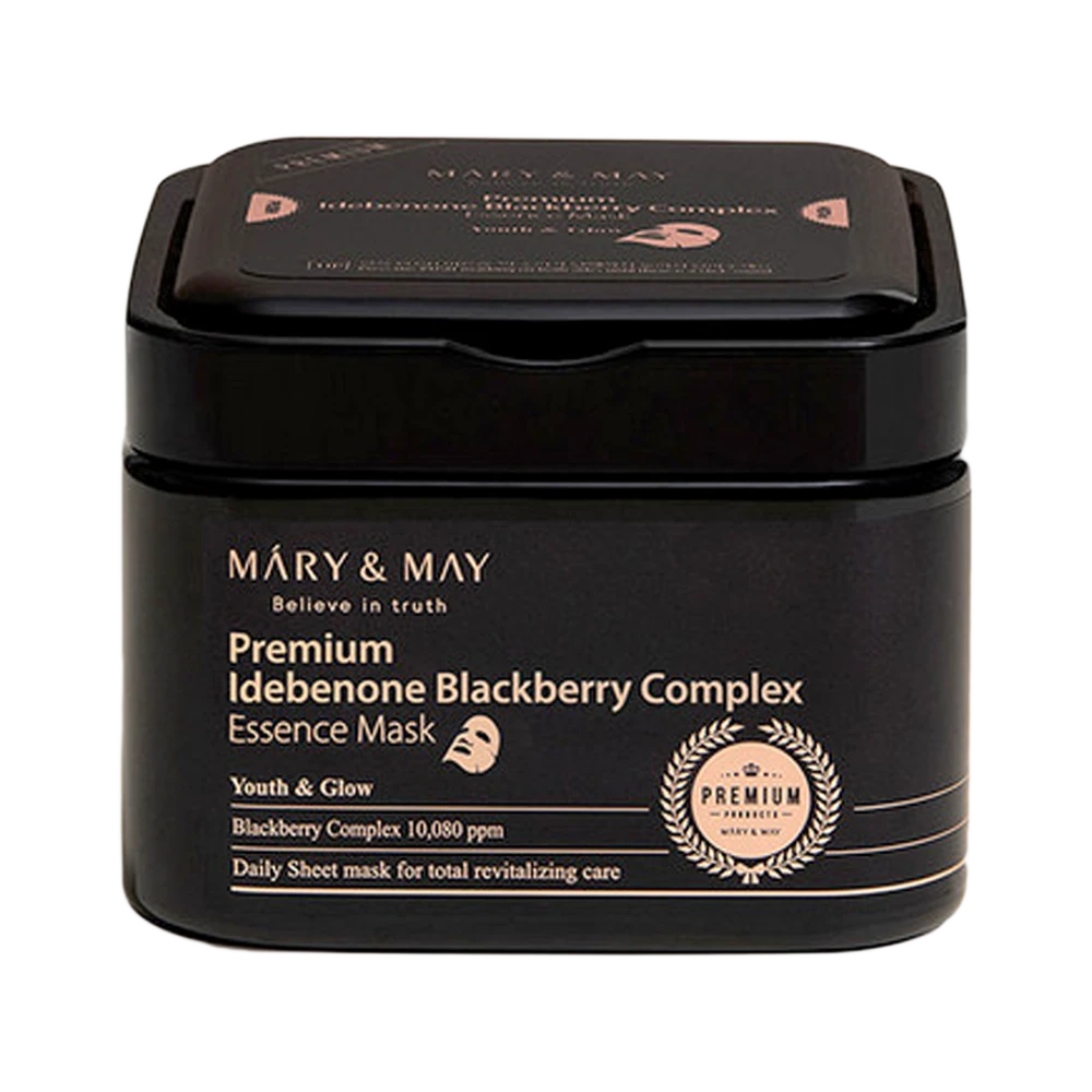 Mary & May - Premium Idebenone Blackberry Complex Essence Mask