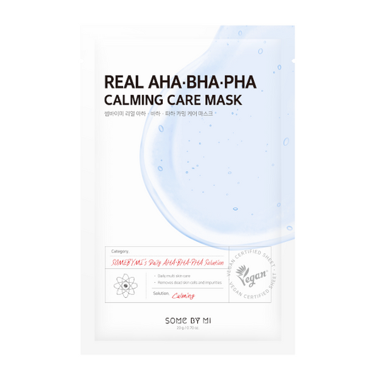 Some By Mi - Real AHA BHA PHA Calming Care Mask